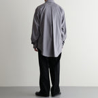 DOUBLE PLEATED SEMI EASY TROUSERS #BLACK [A26C15PT01C]