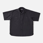 CAMP COLLAR MARINE SHIRTS #ONYX [251OJ-SH11]