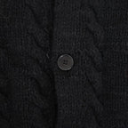 CABLE PATTERN GRANDPA CARDY #ONYX [262OJ-KN01]