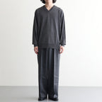 BABY WOOL V NECK #GRAY [BN-26FM-041]