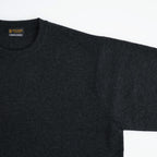 SUNSHINE CASHMERE CREW NECK #HEATHER BLACK [BN-26FM-057]