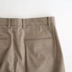 WO/Ca 2tuck Wide Tapered Trousers #Mix Beige [NEP-AW2507M]