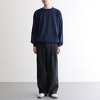 CHOMA CREW NECK #DARK BLUE [BN-25SM-058]