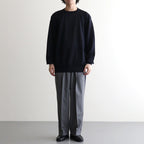CHOMA CREW NECK #NAVY [BN-26SM-058]