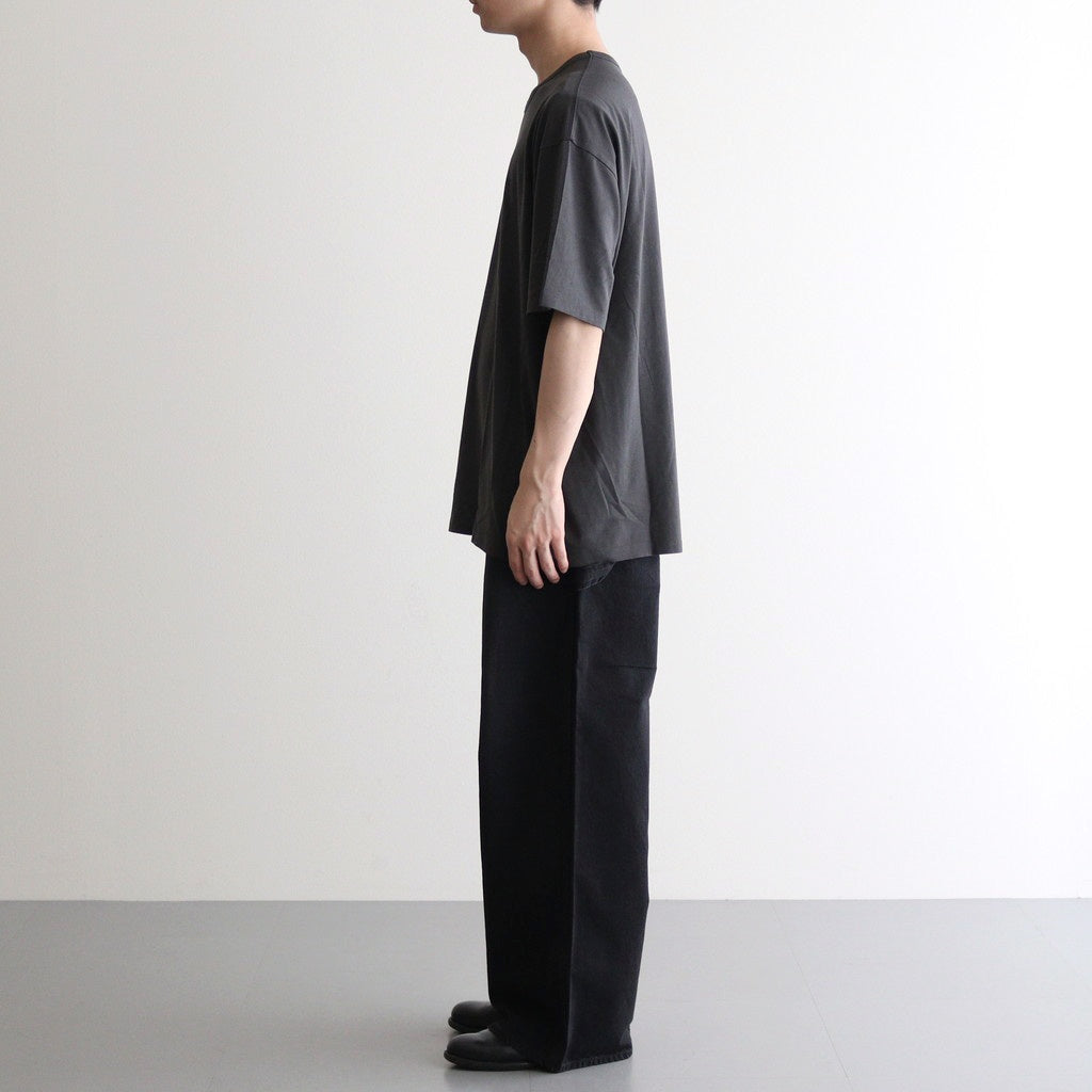 WIDE PAINTER PANTS #BLACK [M25B13PT01C]