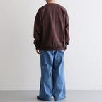 COMFORT SWEAT #DARK BROWN [A26C13CS04C]