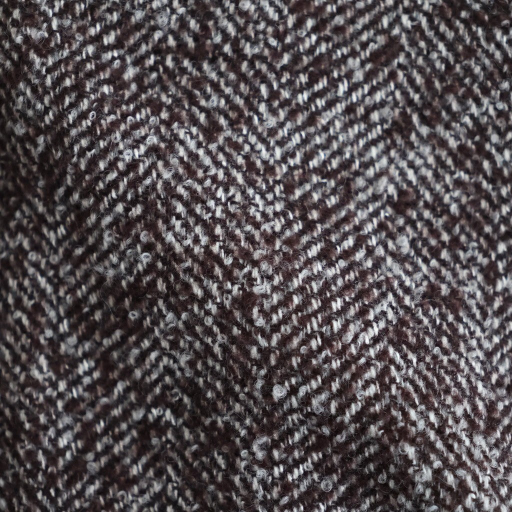 LOOP TWEED SEAM POCKET BLOUSON #HERRINGBONE LOOP TWEED [26W-BIS-JK26H]