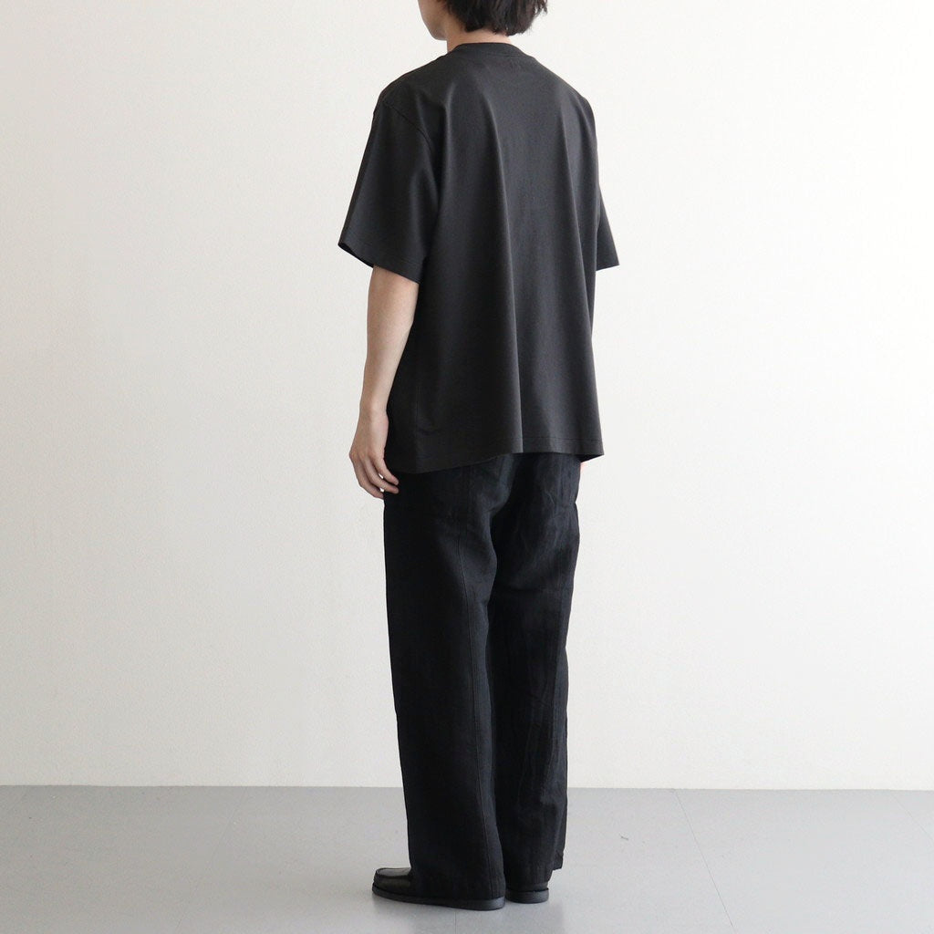 RAREGROOVE Print Tee WIDE #InkBlack×Black-PT [bROOTS25S34S26B]