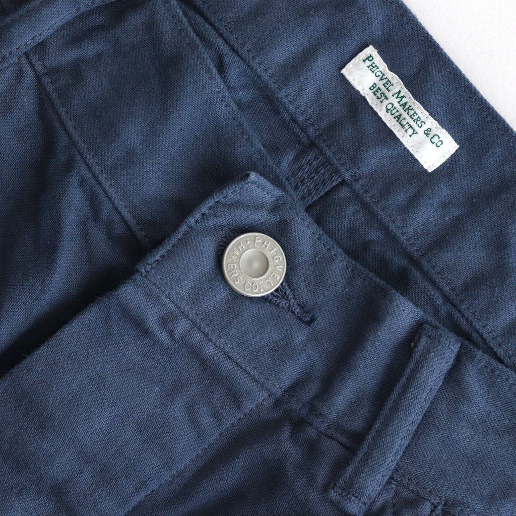 DENIM PAINTER TROUSERS #A.BLUE [PMAT-PT09]