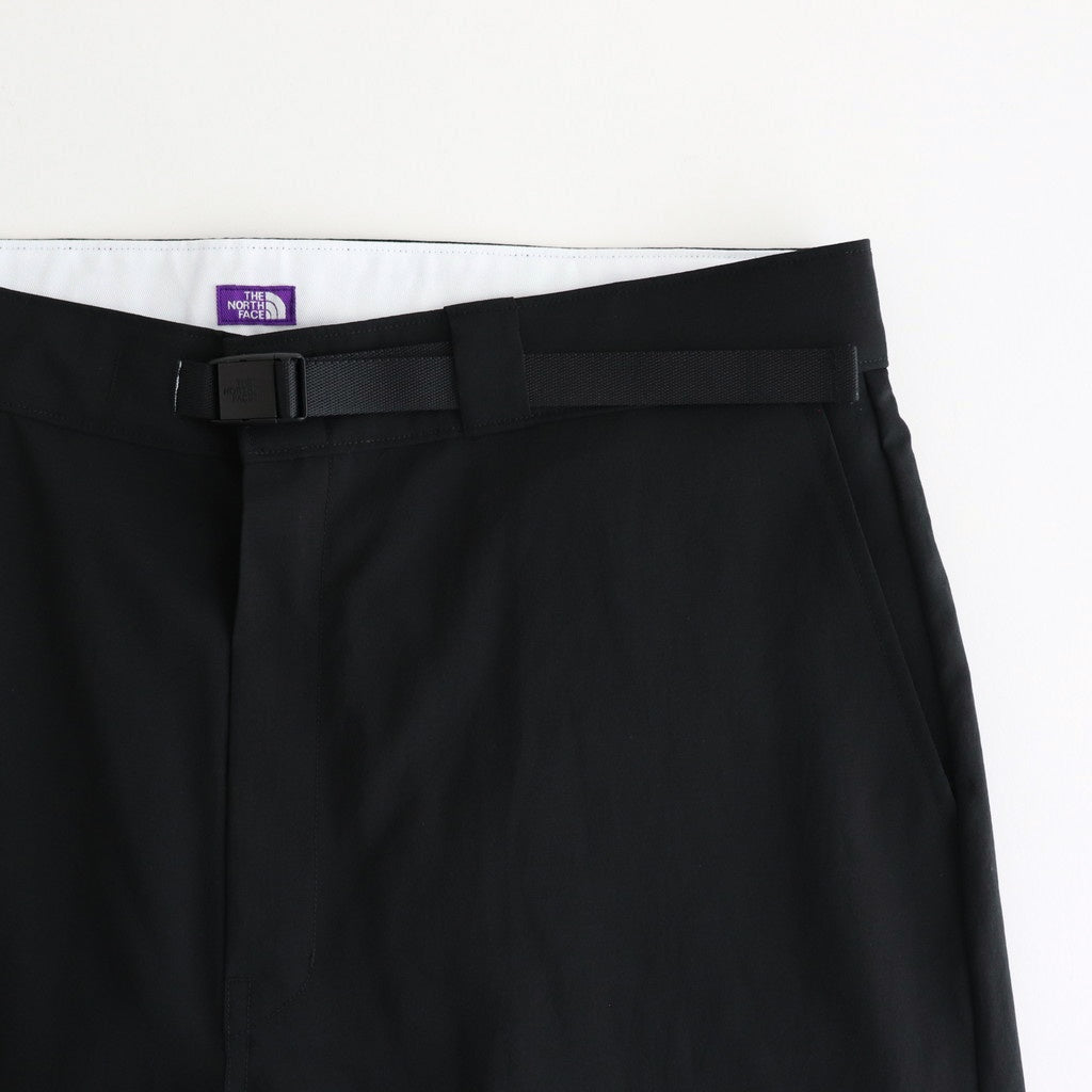 Polyester Tropical Field Work Pants #Black [N25FC012]