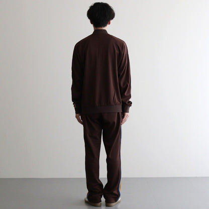 TRACK PANTS JERSEY #D.BROWN [DNS25P02]