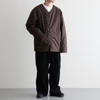 Down Cardigan #Brown [S26FA048]