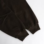 Soft&Hard Sweat Crew-Neck P/O #KhakiBrown [bROOTS24F21]