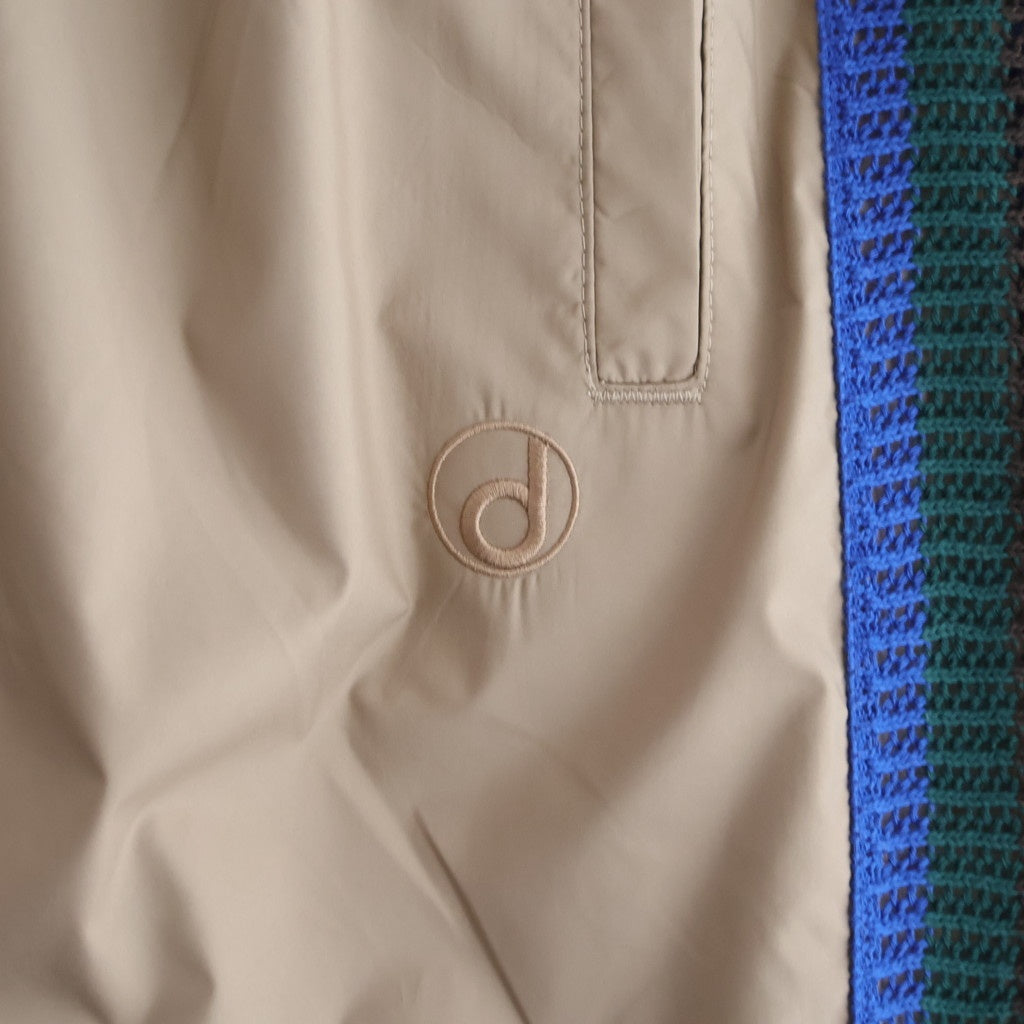 TRACK PANTS NYLON #BEIGE [DNSPC003]