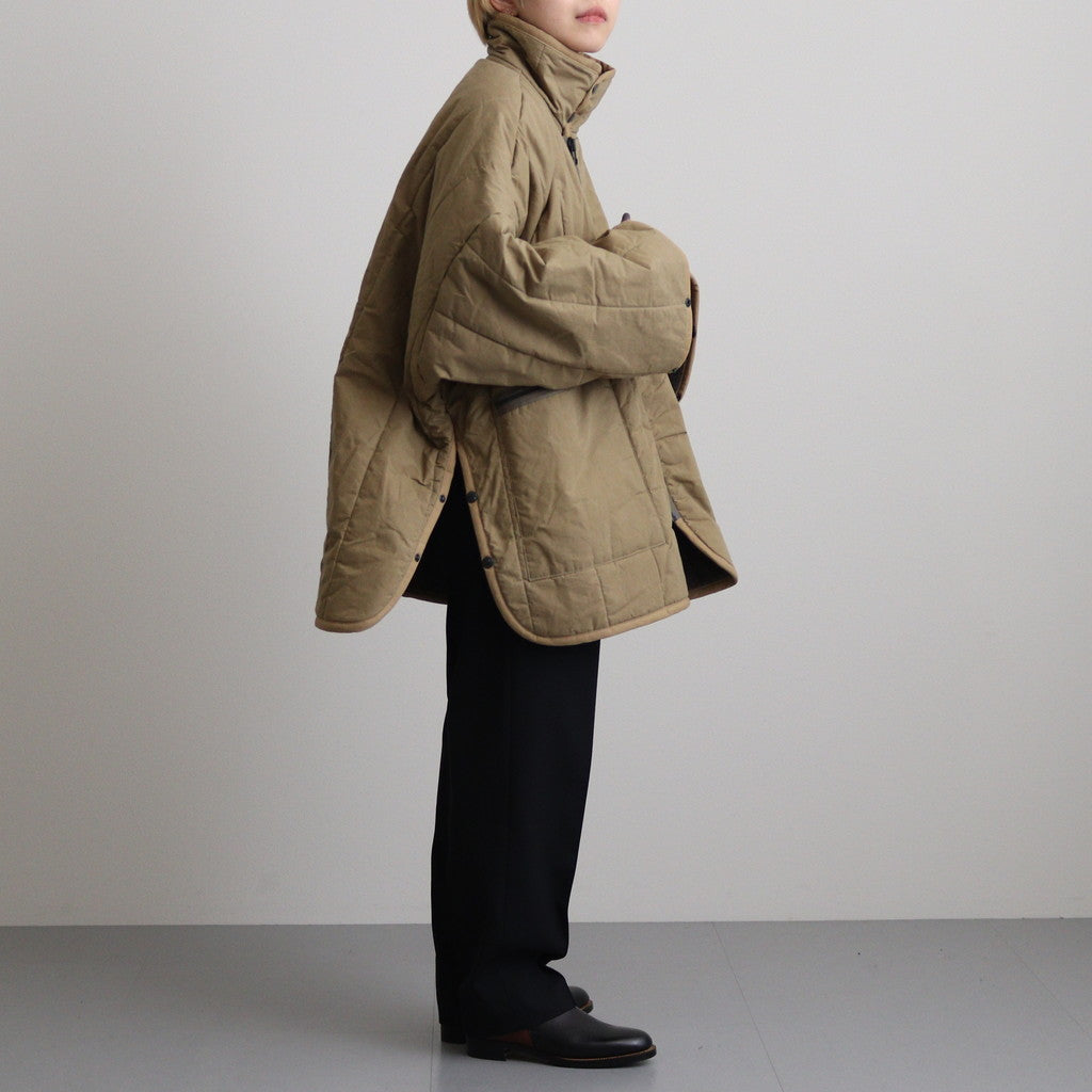 LAVENHAM PONCHO JACKET #KHAKI [16842 10102]