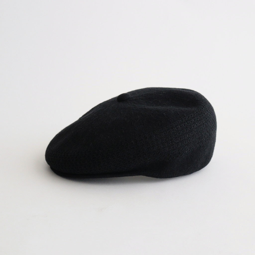 COTTON LINEN HUNTHING CAP - GENTLEMAN #BLACK [V01015]