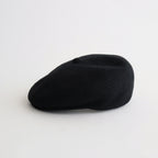COTTON LINEN HUNTHING CAP - GENTLEMAN #BLACK [V01015]
