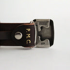 HICKOK BELT #D.BROWN/SILVER [PM-ACPP05]