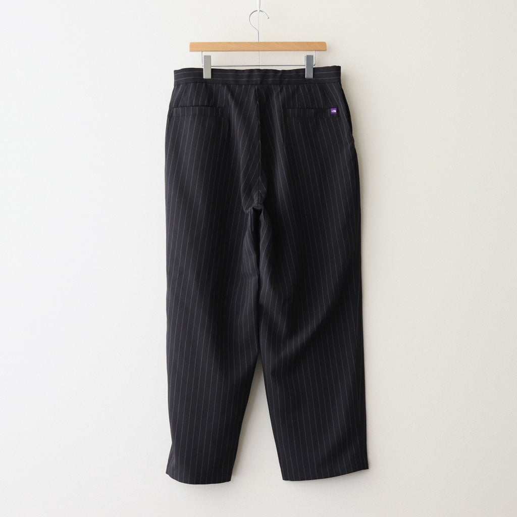 Striped Field Pants #Black [N25SC029]