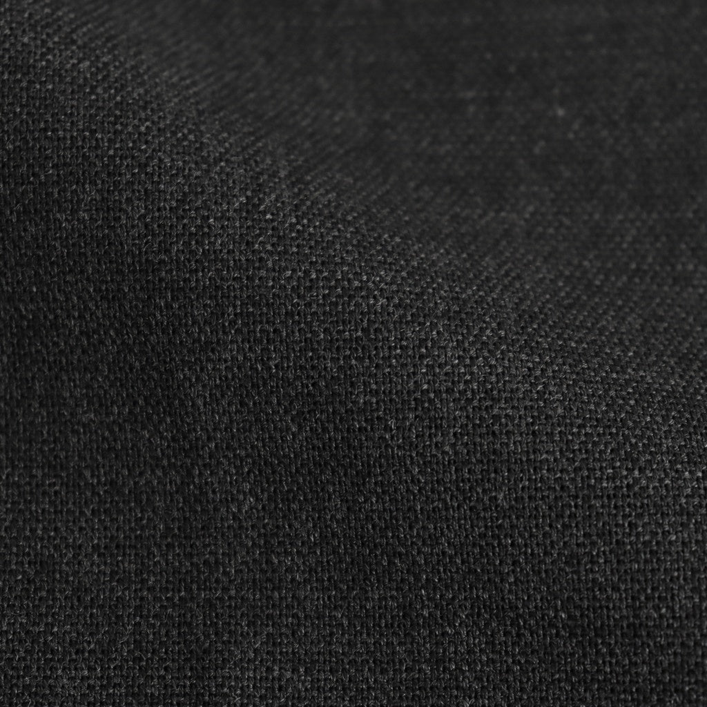 HOPSACK WIDE POCKET TROUSERS #CHARCOAL [PMAT-PT06]