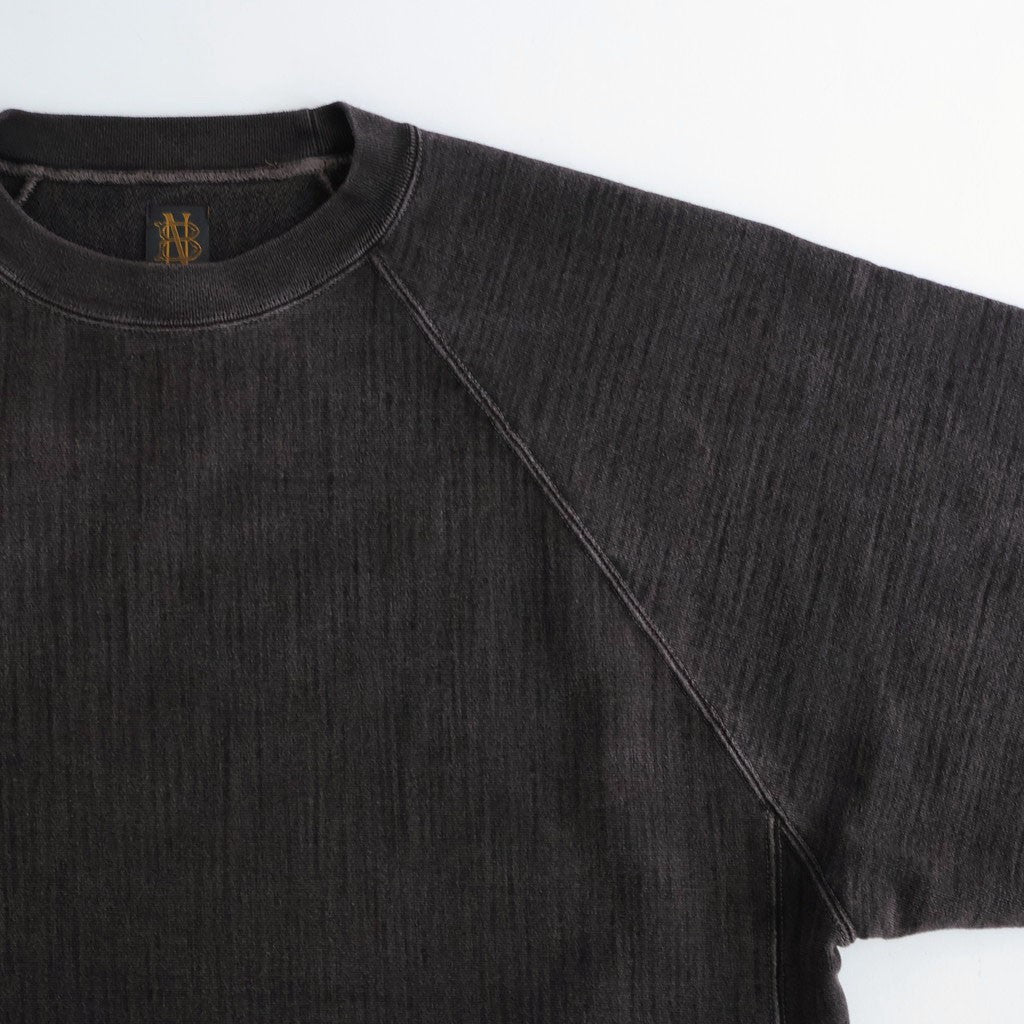 JUMBERCA URAKE FADE COLOR CREW NECK #FADE BROWN [BN-26SM-011]