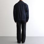 FRONT TUCK ARMY TROUSER #ONYX [251OJ-PT08]