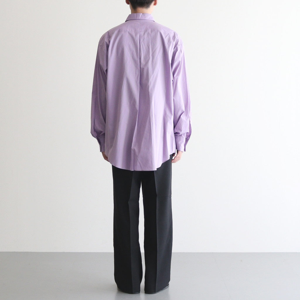 REGULAR STRAIGHT TROUSERS #BLACK [M25C07PT02C]