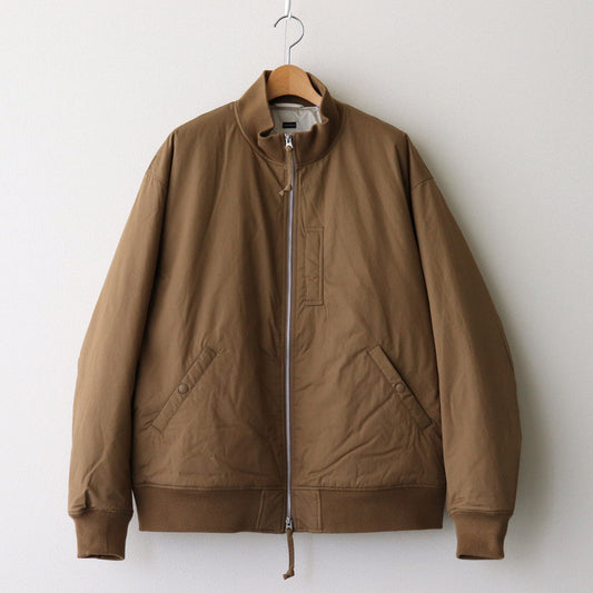 Insulation Varsity Jacket #Light Brown [S24FY020]