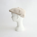 COTTON LINEN HUNTHING CAP - GENTLEMAN #IVORY [V01015]