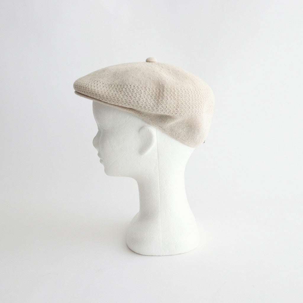 COTTON LINEN HUNTHING CAP - GENTLEMAN #IVORY [V01015]