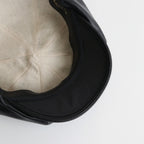 HORSEHIDE CASQUETTE - OLDBOY #BLACK [V01005]
