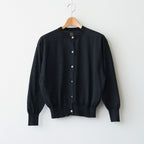 CHOMA CREW NECK CARDIGAN #BLACK [BN-26SL-040]