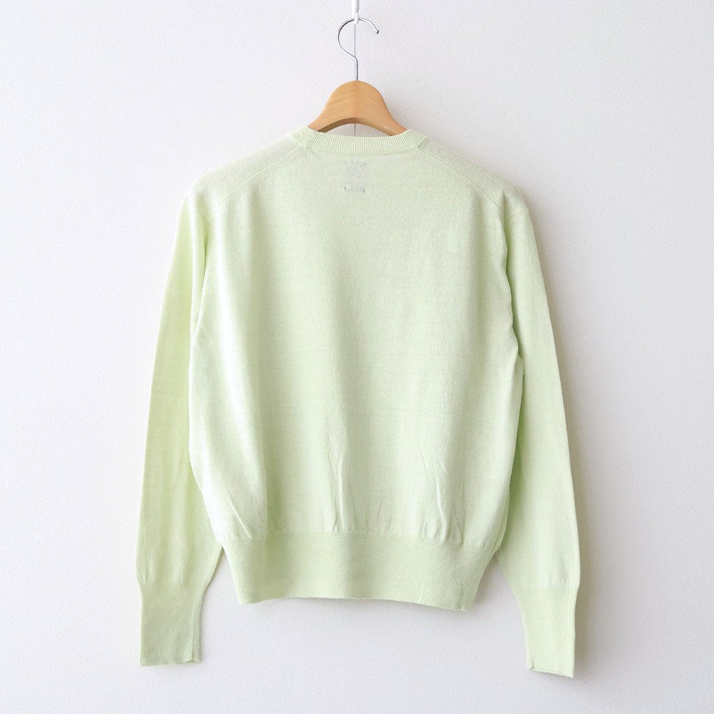 REVIVAL SOFT SILK CREW NECK #MINT [BN-26SL-033]