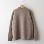 Yak felted sweat shirt #BEIGE×BEIGE [NEP-AW2301]