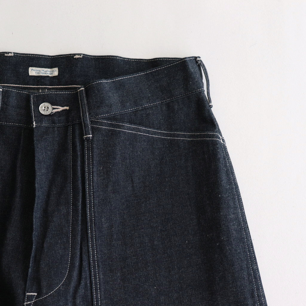 MIL DENIM FATIGUE TROUSERS #INDIGO [PM-PTM35]