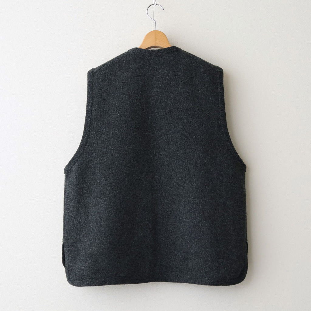 Felting Wool Kit Vest #CHARCOAL [NEP-AW2430]