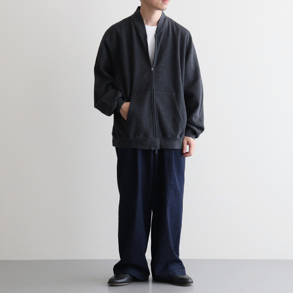 Rough&Smooth Thermal Blouson #HeatherCharcoal [bROOTS26F14]