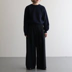 Thin-Sweat Crew-Neck P/O #DarkNavy [bROOTS25S22]