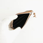 qualquer coisa pouch mini - taurillon #brown×camel