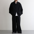 SPORTS JACKET #CHAMBRAY BLACK [M25C12BL01C]