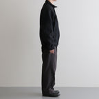 ROUND-COLLAR MOTORING JACKET #ONYX [252OJ-JK04]