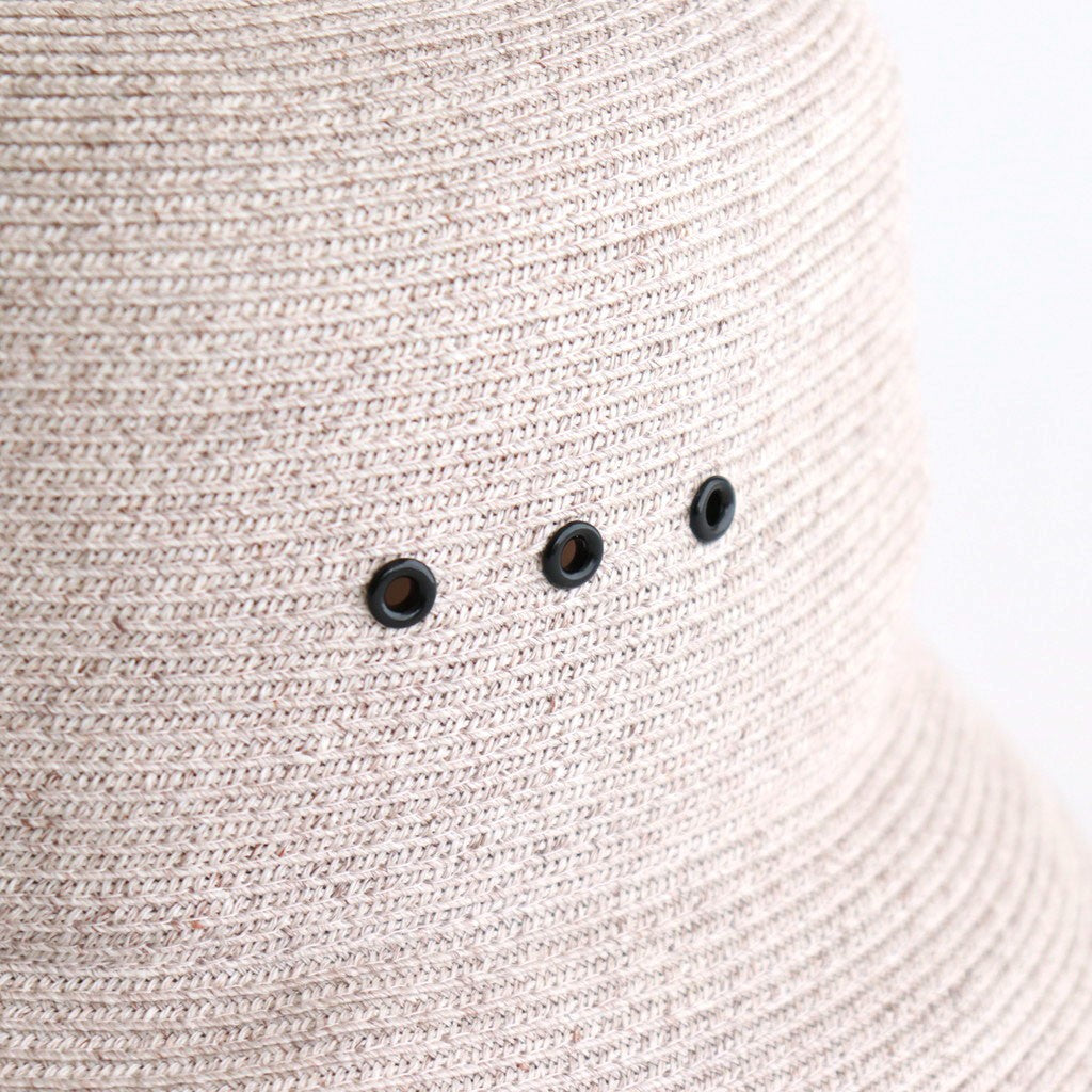BRAID BUCKET HAT #BEIGE [Y01012]