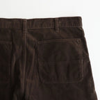 Corduroy Dock Pants #Brown [S25FC061]