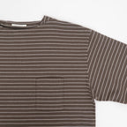 STRIPE BASQUE SHIRTS #NUTMEG [261OJ-CT18]