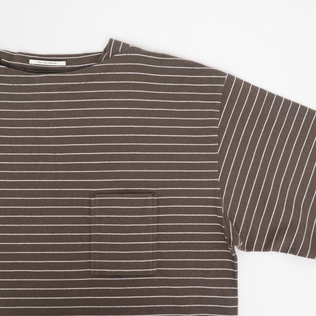 STRIPE BASQUE SHIRTS #NUTMEG [261OJ-CT18]