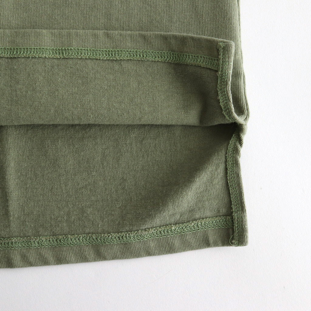 HALF ZIP SPORTING TOP #OLIVE [PMAS-CL01]