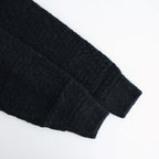Baby Alpaca Knit P/O #MelangeBlack [BHS25F013]