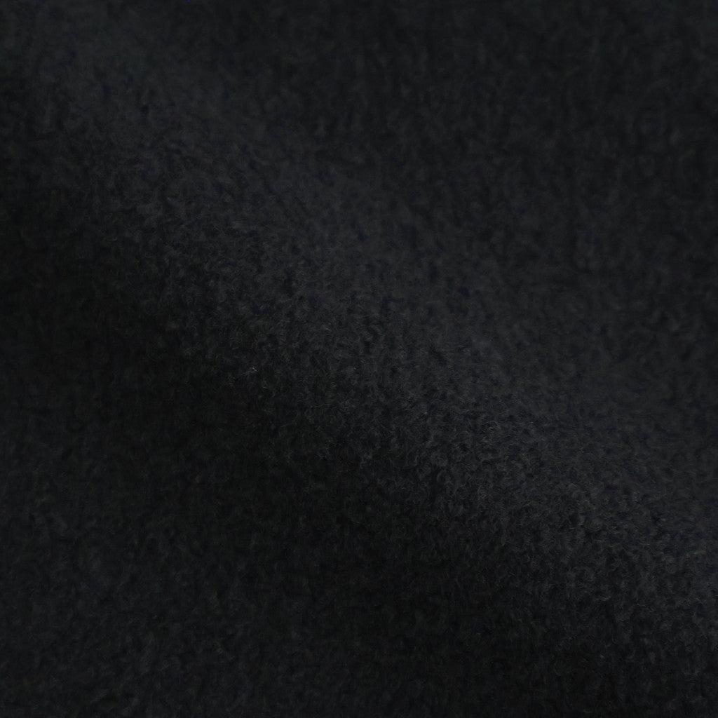 ZIP-FRONT ATHLETIC HOODIE #ONYX [252OJ-CT06]