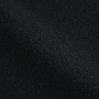 ZIP-FRONT ATHLETIC HOODIE #ONYX [252OJ-CT06]