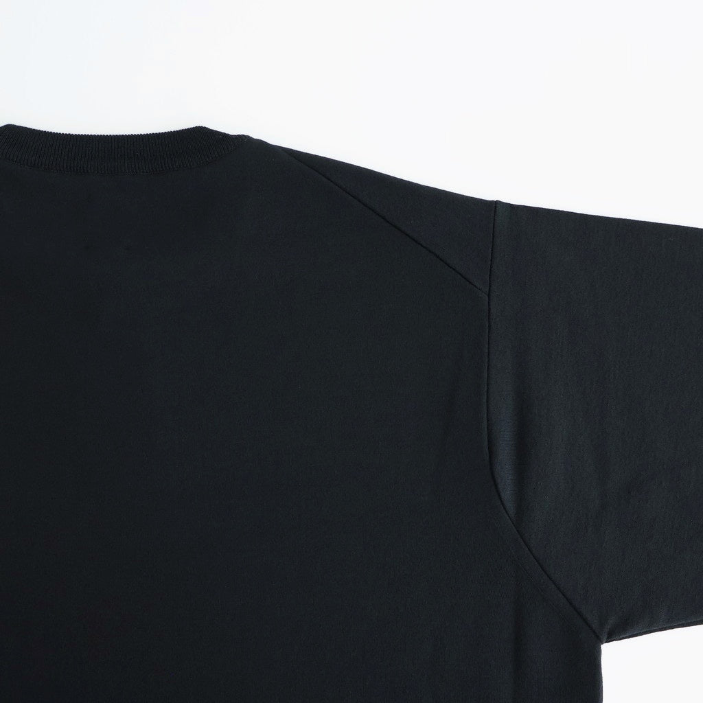 32G SMOOTH WOOL CLASSIC CREW NECK #BLACK [BN-25FM-020]